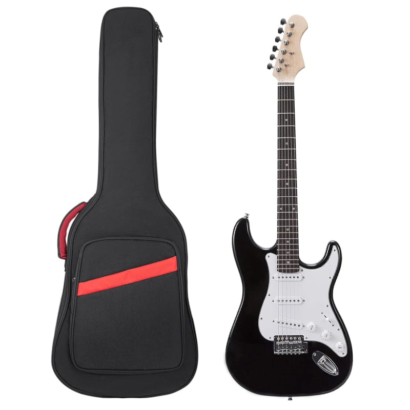Electric Guitar Gig Bag, 39 Inch Electric Guitar Case With 0.5 Inch Thick  Padding With Carry Handle, Pocket & Neck Strap Electric Guitar Bag Gray