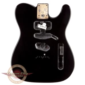 Fender USA Telecaster Body (Modern Bridge) in Black image 1