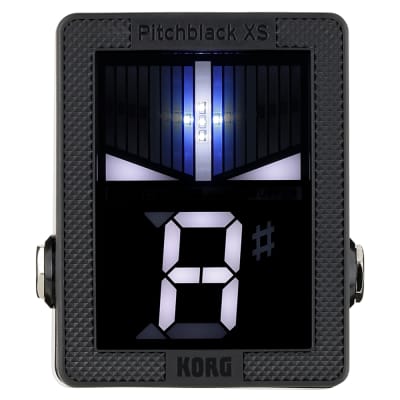 Korg Pitchblack XS Compact Chromatic Pedal Tuner for Guitar w/ Ultra Buffer image 1