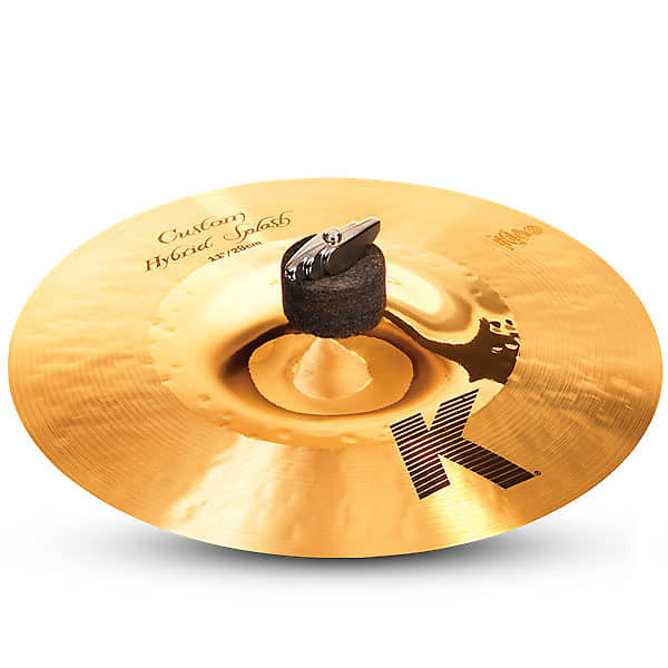 Zildjian K1211 11" K Custom Series Hybrid Splash Thin Drumset Cast Bronze Cymbal with Dark/Mid Sound and Attack Balance image 1