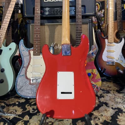 Epiphone S-310 MIK "Str@t" Style 1980s - Bright Red image 5
