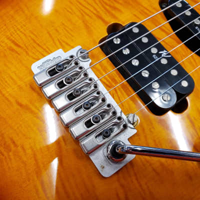 Washburn MG-701 Mercury Deluxe Plus Sunburst Flame Top