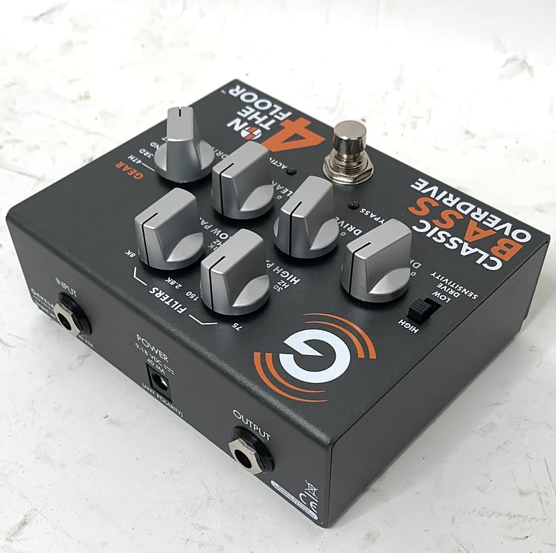 Genzler Amplification 4 On The Floor Classic Bass Overdrive