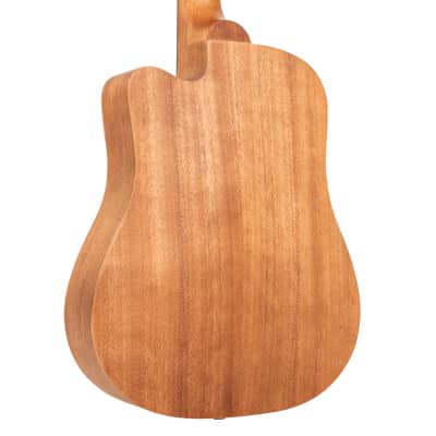 Gold Tone M-Guitar Solid Spruce Top Nato Neck 6-String Acoustic Micro-Guitar w/Gig Bag image 4
