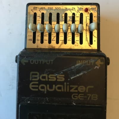 Boss Roland GE-7B Bass Equalizer 7-Band EQ Vintage Guitar Effect Pedal *READ* image 2