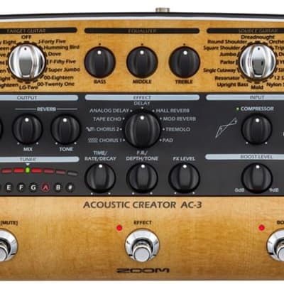 Zoom AC-3 Acoustic Creator | Reverb