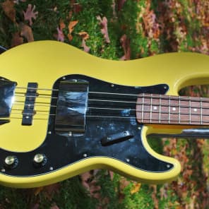 Fender Squier pj Precision Bass 2006 Gibson TV Yellow KUSTOM image 17