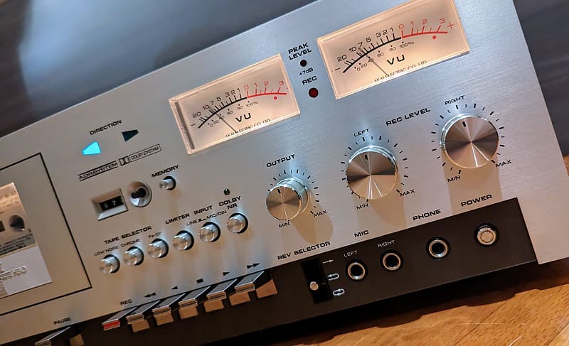 Akai GXC-730D Cassette Deck/ Top of The Line / 3 Head / Auo