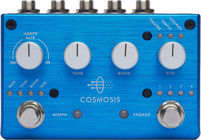 Pigtronix Cosmosis Stereo Morphing Reverb Effects Pedal image 1