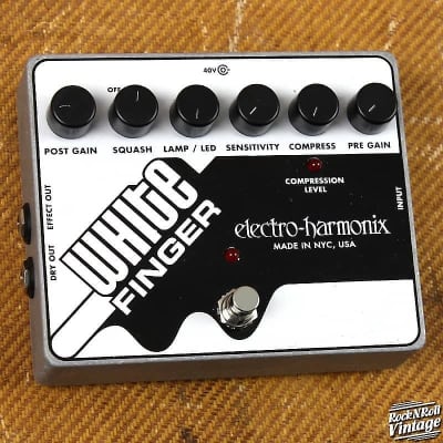 Electro-Harmonix White Finger Analog Optical Compressor