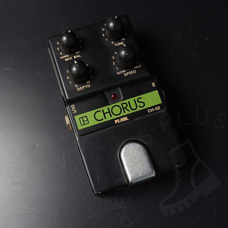 Pearl ビンテージエフェクター CH-02 完動品 PEARL CH-02 CHORUS 1980s Vintage Guitar Effect Pedal Made in