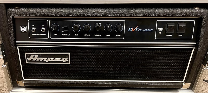 Ampeg SVT CL Classic Made in USA 300w Tube Amp head 1997 SVT-CL image 1