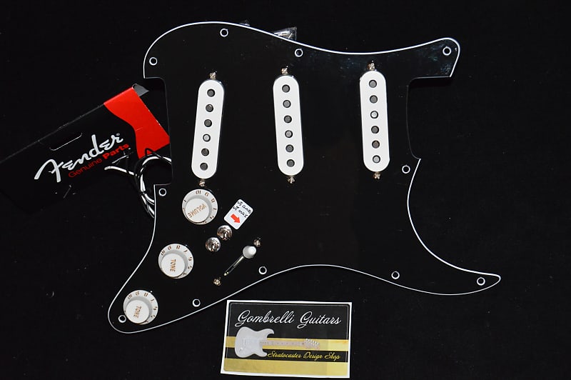 GG USA Fender Player Stratocaster MEGA Loaded Pickguard with PowerShifter™ Hot Rod Circuits image 1