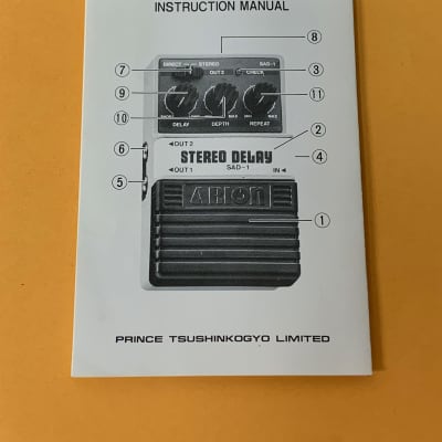 Reverb.com listing, price, conditions, and images for arion-sad-1-stereo-delay