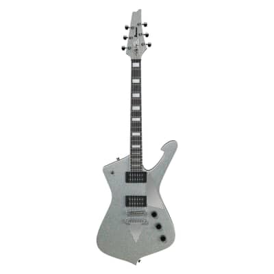 Ibanez PS60SSL Paul Stanley Signature Electric Guitar - Silver Sparkle image 2