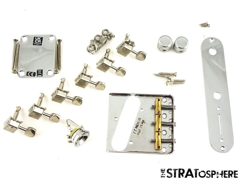 Fender Brad Paisley Road Worn Tele Relic HARDWARE SET, Reverb