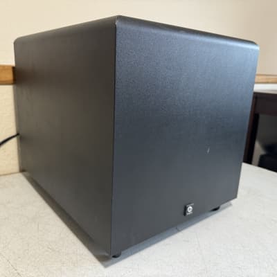 Boston MCS 160 Subwoofer Powered Sub Home Theater Budget Audiophile Bass Black image 2