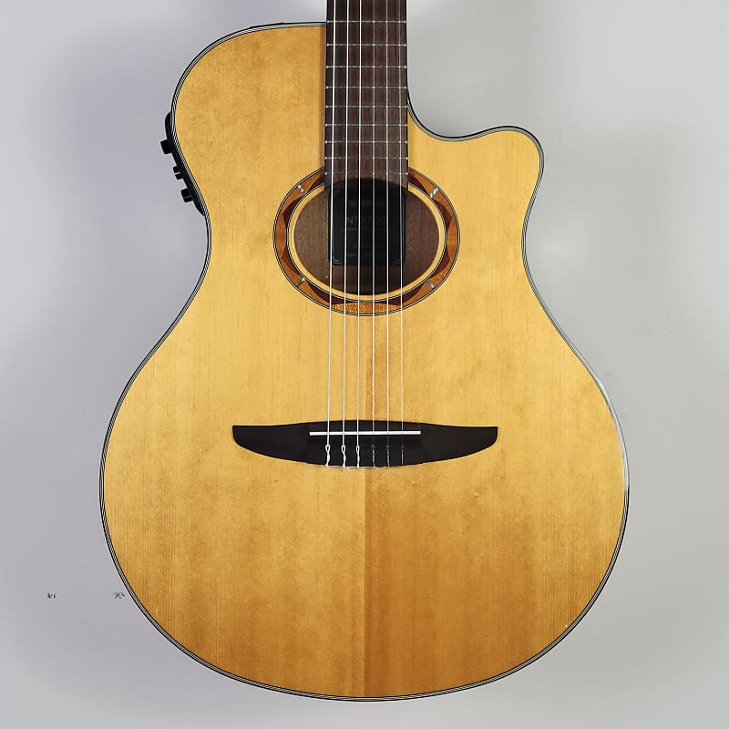 美品 YAMAHA NTX700 classical guitar Yamaha NTX700 Classical Cutaway - Natural | Sweetwater
