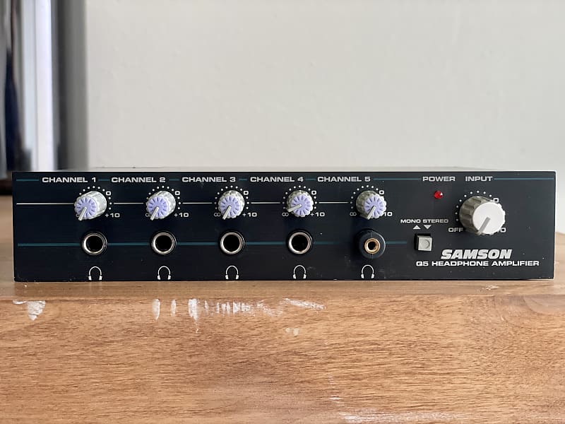 Samson Q5 [Session Headphone Amp]  			