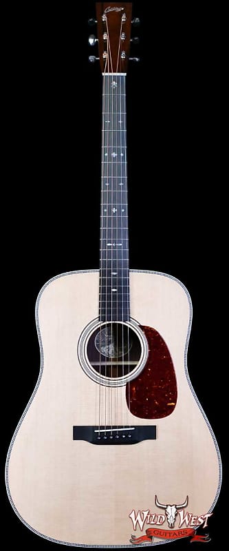 Collings D Serise Dreadnought D2H Sitka Spruce Top East Indian Rosewood Back & Sides 42 Style Snowflake Inlays Natural 4.75 LBS image 1