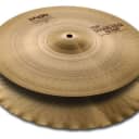 Paiste 2002 Series 13 Inch Sound Edge Hi-Hat Cymbal Pair with Pronounced & Sharp Chick Sound (1063113)