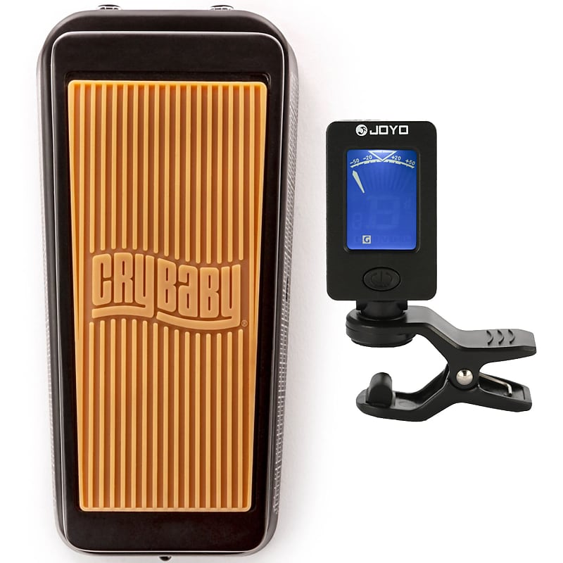 Dunlop CBJ95SB Special Edition Cry Baby Junior Wah Effects Pedal with Tuner image 1