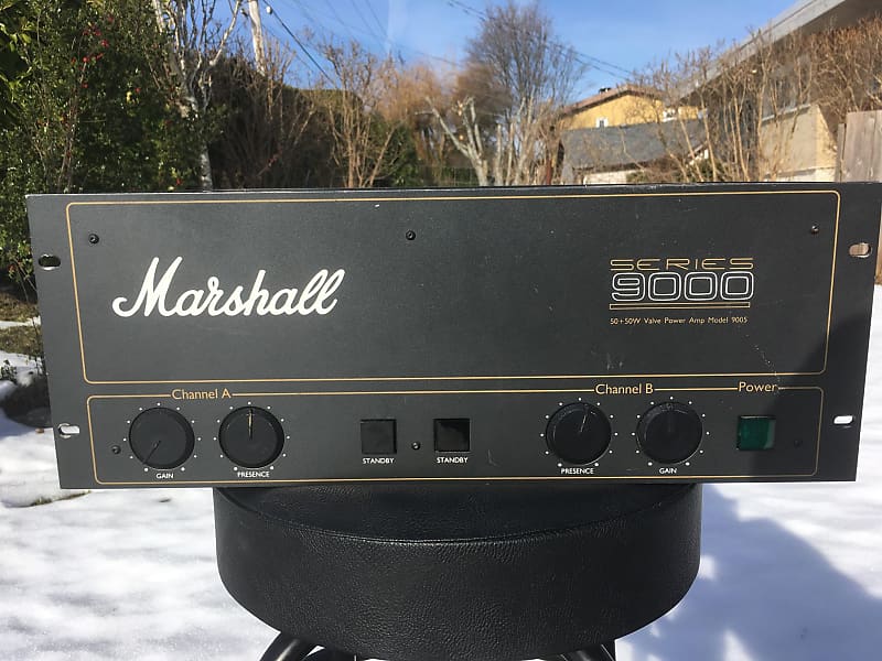 Marshall 9000 Series Preamp + Power Amp Rackmount Amp Head