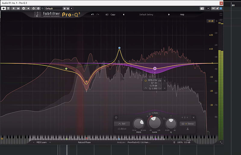 FabFilter ProQ3 | Reverb