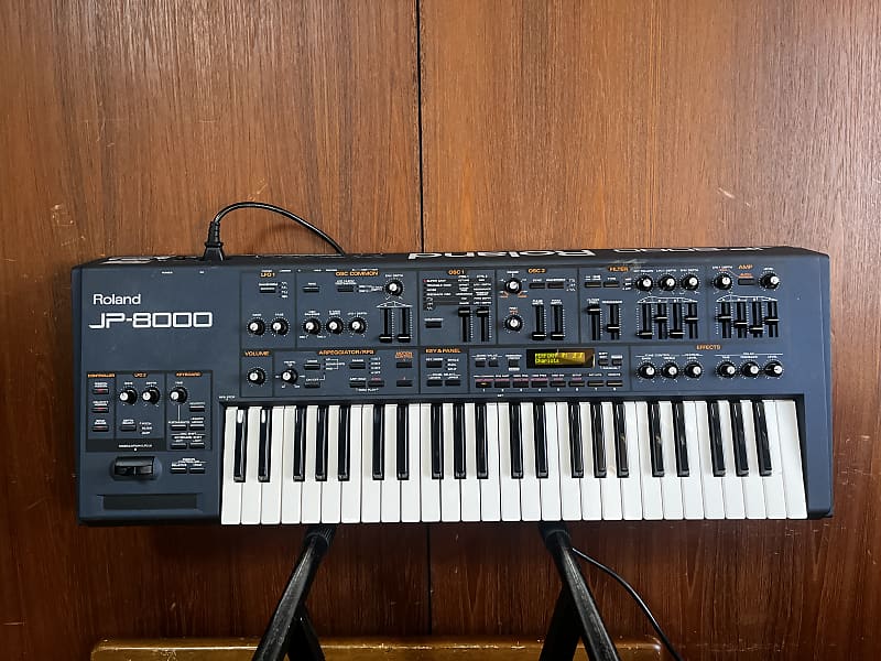 Roland JP-8000 Analog Modeling Synthesizer New internal battery w/ bag