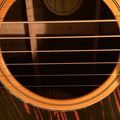 Guild F47R Highly Figured Rosewood with Guild Special Reserve GSR Appointments 2007 Tacoma Built image 18