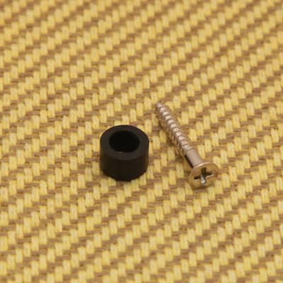 006-1014-000 Genuine Grestch Chrome Guitar Pickguard Mounting Screw and Spacer image 1