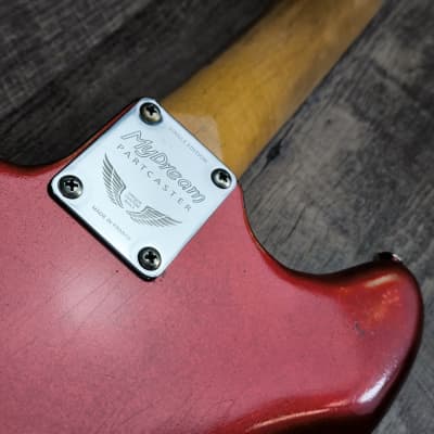 MyDream Partcaster Custom Built - Relic Candy Tangerine Hepcat image 9