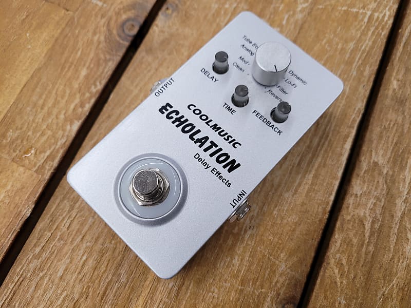 Coolmusic Echolation echo/delay effect - Silver | Reverb