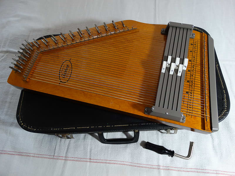 Oscar Schmidt Diatonic "A" model Autoharp, Key of G, 1960's, Reverb