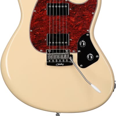 Sterling by Music Man SR50 StingRay Electric Guitar, Buttermilk image 3