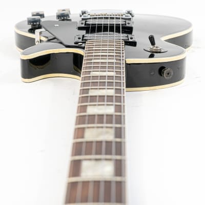 Hondo II Les Paul Custom Style Electric Guitar w/ Locking Sperzel Tuners, Gibson Harmonica Bridge, OHSC image 8