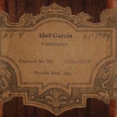 Abel Garcia 8-string classical guitar 1994 - excellent concert ready guitar + video image 9