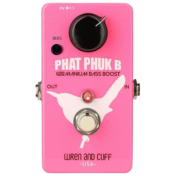Wren and Cuff Phat Phuk B Germanium Bass Pre-Amp Effects Pedal