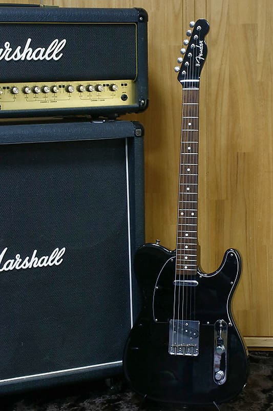 Rare Limited model Fender Japan Telecaster '62 reissue TL62 All Black Made  in Japan