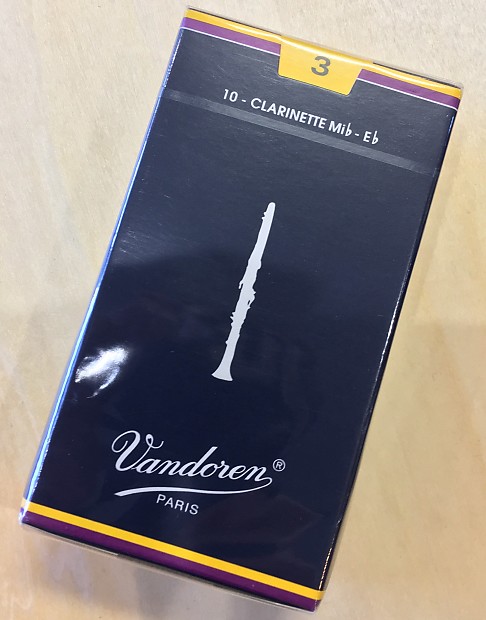 Vandoren CR113 Traditional Eb Soprano Clarinet Reeds - Strength 3 (Box of 10) image 1