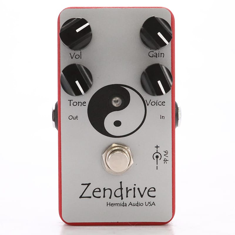 Hermida Audio Red Zendrive Overdrive Guitar Effect Pedal  w/ Box #47826 image 1