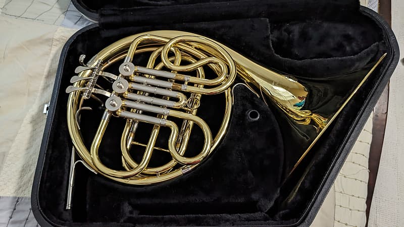 Jupiter JHR700 Standard Single French Horn 2010s - Lacquered Brass image 1