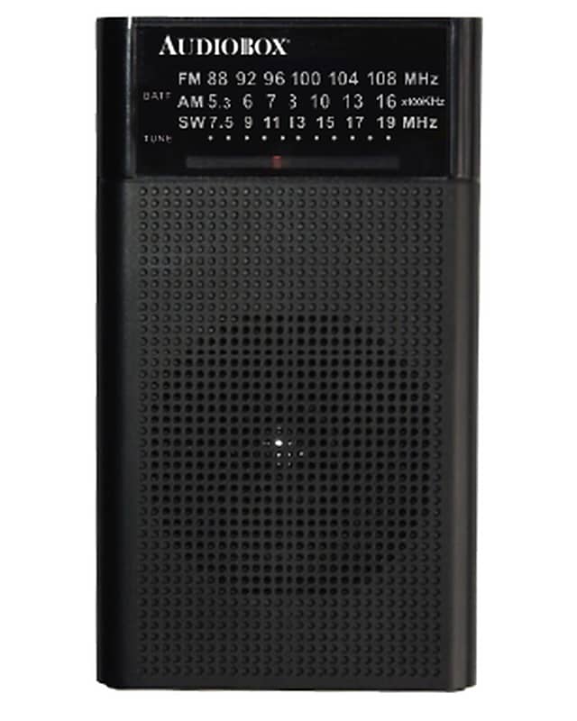 Audiobox RX-3 AM/FM/SW Portable Pocket Size Radio