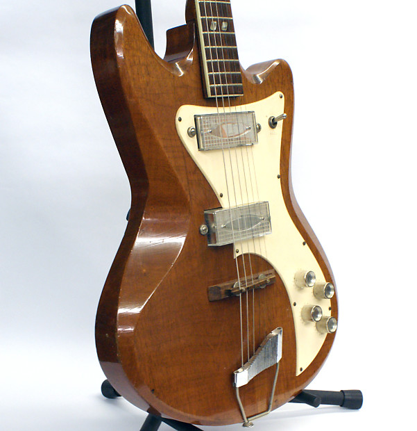 Rare All Original 1965 Kay Titan K350 Electric Guitar with 2 Reverb