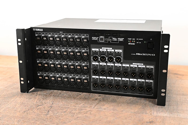Yamaha Rio3224-D Rio Series 32x16 Remote Stage Box CG01HTS | Reverb