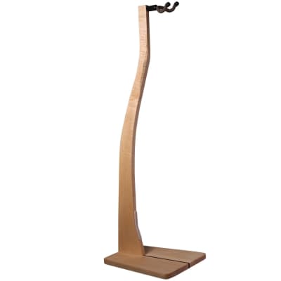 Zither Wooden Guitar Stand - Maple image 1