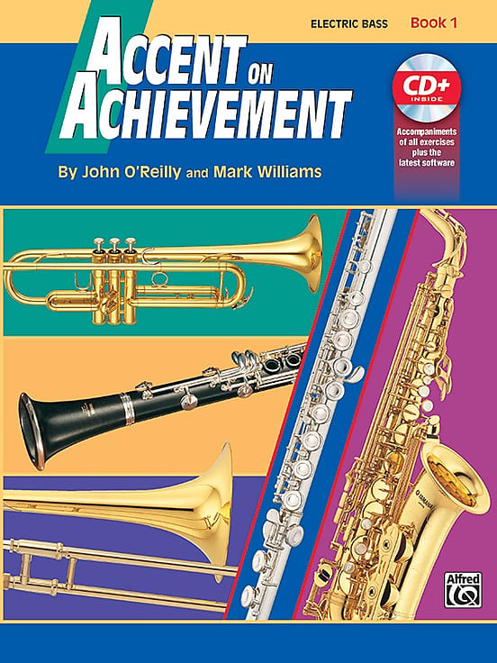 Alfred A-17096 Accent on Achievement Book 1 - Electric Bass image 1