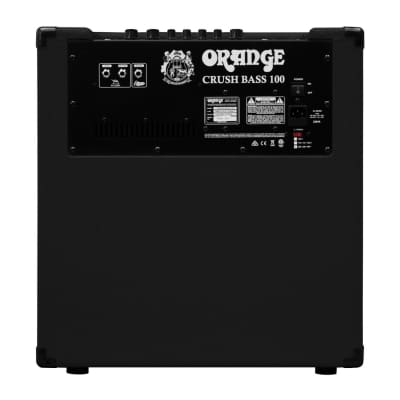 OrangeAmps Crush Bass 100-Watt Combo Amp (Black) image 7