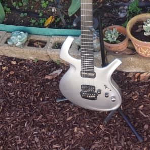 Parker Adrian Belew Signature Fly (Not DF842)  Arctic Silver Guitar/ SUPER rare BEAUTY image 3