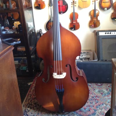 Cremona SB-2 3/4 Scale Upright Bass 2015 Shaded Amber image 1